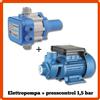 Fluxy Pompa per autoclave acqua silenziosa press control presscontrol regolabile 0,5HP