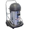 CEVIK PRO CE-PRO703INOXTR Aspiratore Industriale 2900W - 77L Inox - 3 Motori Indipendenti - Carro Basculante - Bidone Aspiratutto Solidi e Liquidi - Uso Professionale