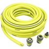Ferrestock FSKMDU006 - Tubo da giardino da 15 metri, spessore 3/4 (19 mm), anti-torsione, in PVC flessibile, con rinforzo in poliestere, 3 strati, resistente ai raggi UV, anti-alghe, con accessori