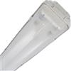 Beghelli Plafoniera da esterno SAVING Grigio Ral 7035 (1,264x0,082x0,121m) 72003