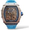 ZZERO Orologio Unisex ZZERO Collezione Athletic Chic Automatico Celeste ZZ9015C