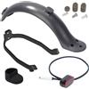 Fender Mudguard Support Taillight Set Kick Scooter Replacement Accessories Parts