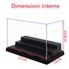 Odoria Vetrina Acrilico Teca Plexiglass Espositore per Action Figure 30cm Modellino