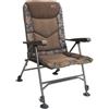 ZFISH DELUXE CAMO CARPFISHING CHAIR SEDIA RECLINABILE IMBOTTITA CARP A0287
