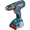 Bosch GSB 18V-21 Trapano Combinato 18V 2 X 4.0Ah Li-Ion BSHGSB18V21