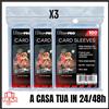ultra pro bustine protetive e toploader proteggi carte pokemon yugioh one piece