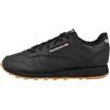 Non applicabile (TG. 36 EU) Reebok Classic Leather, Scarpe da ginnastica Donna, 36 EU, Nero Cbla