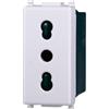 Elektronova Presa Bipasso 2P+T 10/16A 250V Bianco compatibile Vimar Plana 2001