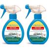 Orphea Salvalana Antiacaro, Spray Disinfestante da Usare in Camere da Letto, su Materassi, Cuscini, Divani e Coperte. Non Macchia, Profumato, 150 ml (Confezione da 2)