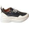 Sneakers Stivaletto Con Para in gomma bombata,ed effetto di pellame su parte B-C