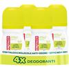 Borotalco, Deodorante Roll-On Attivo Giallo, Talco con Molecole Anti-Odore, Efficacia Fresca, 48h efficacia, Senza Alcool, Profumo di Cedro e Lime - 4 Pezzi da 50 ml - Esclusiva Amazon