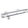 GROHE QUICKFIX, Precision Flow Miscelatore termostatico per doccia, con tecnologia Water Saving e GROHE Ecobutton, Cromo, 34799000