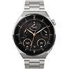 HUAWEI Watch GT 3 Pro 46 mm Orologi connessi con ECG da uomo, elite, monitoraggio della salute continuo, GPS, fino a 14 giorni di autonomia, ricarica wireless, 100 Plus Modalità Sport, iOS/Android