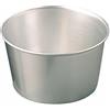 Pentole Agnelli COAL3120 Stampo Conico per Panettone, in Alluminio, 20 cm, Argen