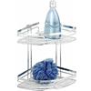 Wenko 20412100 Mensola angolare 2 piani Premium - fissaggio senza (k3S)