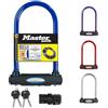 Master Lock Catena per bici U Lock, chiave, supporto per il trasporto, certificato antifurto, colore casuale, 8195EURDPROCOL, Da utilizzare con bici elettriche, da montagna, da strada, pieghevoli