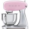 SMEG Impastatrice planetaria SMF02PKEU IMPASTATORE 800W 4.8LT CIOT.INOX ANNI 50