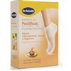 Dr. Scholl's Maschera Piedi con Miele di Manuka per Talloni Screpolati e Secchi, Calzini Idratanti per Piedi più Morbidi e Lisci in 20 Minuti, Calzino e Confezione Riciclabili, 4 Paia