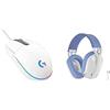 Logitech G203 LIGHTSYNC Mouse Gaming con Illuminazione RGB, Bianco, with G435 LI