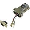 BKL Electronic 10121102 - Adattatore D-SUB, 9 poli, presa RJ12, 1 pezzo singolo