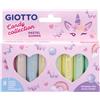 Giotto Gomma Candy Collection Pastel in Astuccio 8 pz