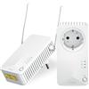 ‎STRONG STRONG - Powerline 600 Duo Wi-Fi EU - Adattatore Powerline 600 + Wi-Fi 300 Mbps
