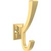 Franklin Brass B47250K-117-C Classic Edge 4 Appendiabiti e Cappelli Ganci da parete in oro moderno (confezione da 4)