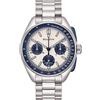 Bulova MoonWatch Orologio Uomo Lunar Pilot Chrono Panda Quadrante Bianco Blu 43m