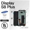 SAMSUNG DISPLAY S8 PLUS G955 ORIGINALE SERVICE NO FRAME TOUCH SCREEN SCHERMO