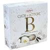 Subitodisponibile Confetti CRISPO a forma di Cuore con STAMPA Lettera 'B' 250 gr Bianco. 1CKJ
