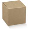 Subitodisponibile 10X AVANA 7x7x7 cm Scatola Portaconfetti pieghevole Bomboniera 194R