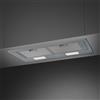 Smeg Cappa cucina Aspirante da Incasso Sottopensile 73 cm Silver - KSG70HE