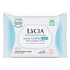 Lycia - Salviettine Struccanti Micellari per Pelli Normali e Sensibili, Salviette Struccanti per Viso e Occhi, con Acqua di Fior di Loto, in tessuto 100% naturale, 20 pezzi