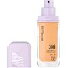 MAYBELLINE NEW YORK - Superstay 30H Lumi-Matte - Fondotinta liquida - Finitura opaca luminosa - Ultraleggero e resistente - Lunga tenuta - Arricchito con aminoacidi - Tutti i tipi di pelle - tinta 132