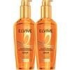 L'Oreal Paris L'Oréal Paris Elvive Olio Straordinario Trattamento Sublimatore Capelli Capelli Capelli Secchi Confezione 2x 100 ml