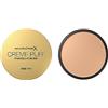 Max Factor Creme Puff Cipria Compatta, Finish Opaco e Texture Leggera, Adatta a Tutti i Tipi di Pelle, 050 Natural, 14 g