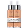 L'Oréal Paris Siero colorato, fondotinta liquido nutriente con acido ialuronico, Perfect Match Tinted Serum, n. 2-3 chiaro, 2 x 30 ml