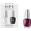 OPI Infinite Shine Vamp Champ | Kit Smalto + Base & Top Coat | Viola Metallico | Smalto Semipermanente a Lunga Durata | 3x15ml