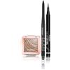 Deborah Milano - Set Makeup Matita Occhi 24 Ore Automatica Waterproof 01 Black, Ombretto Color Lovers 04 Warm Taupe, Cremoso Long Lasting, e Penna Eyeliner 24 Ore Extra Mat, Lunga Tenuta