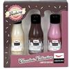 Aquolina, Cofanetto Chocolate Collection, Bagno Doccia Idratante al Ciocolato Bianco, Fondente e Rosa - 3 prodotti da 125ml