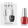 OPI Infinite Shine Big Apple Red | Kit Smalto + Base & Top Coat | Rosso Intenso | Smalto Semipermanente a Lunga Durata | 3x15ml