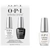 OPI Infinite Shine Shimmer Takes All | Kit Smalto + Base & Top Coat | Bianco Perlato | Smalto per unghie a Lunga Durata | 3x15ml