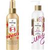Pantene Pro-V Miracle 5-In-1 Pre-Styler, Spray per Capelli senza Risciacquo, Termoprotettore & Pro-V Crema Styling+ Ricci Naturali, Nutriente