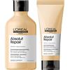 L'Oréal Professionnel Paris | KIT Shampoo Absolut Repair 300 ml + Balsamo 300 ml | Routine Ristrutturante per Capelli Secchi e Danneggiati