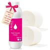 LALILL Cleaner 1000 ml con 1000 Pads - Sgrassatore per Gel Semipermanente - Set per Manicure con Dischetti in Cotone