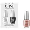 OPI Infinite Shine Barefoot in Barcelona | Kit Smalto + Base & Top Coat | Nude Sabbia | Smalto a Lunga Durata | 3x15ml