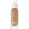 3INA MAKEUP - The 24h Foundation 654 - Marrone Chiaro Con Sottotono Neutro - Fondotinta Coprente Professionale Liquido per Colore Uniforme - Vegan - Cruelty Free