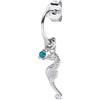 AMEN ORECCHINO DONNA IN ARGENTO 925 CAVALLUCCIO MARINO PENDENTE ORMOANCABP