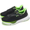 Under Armour Infinite Pro 2 UA Black Green Men Road Running Shoes 3028168-005