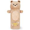 Legami - Astuccio Super Soft, soffice, Tema Panda, Cartoncino con Disegno da colorare incluso, 100% Poliestere, Super Soft Pencil Case.